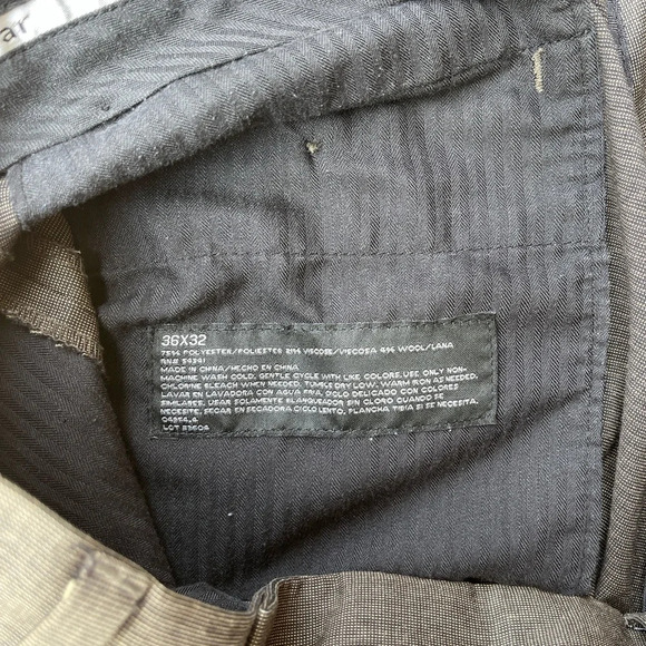 J Ferrar Mens 36x32 Chestnut Brown Pants - Picture 5 of 6